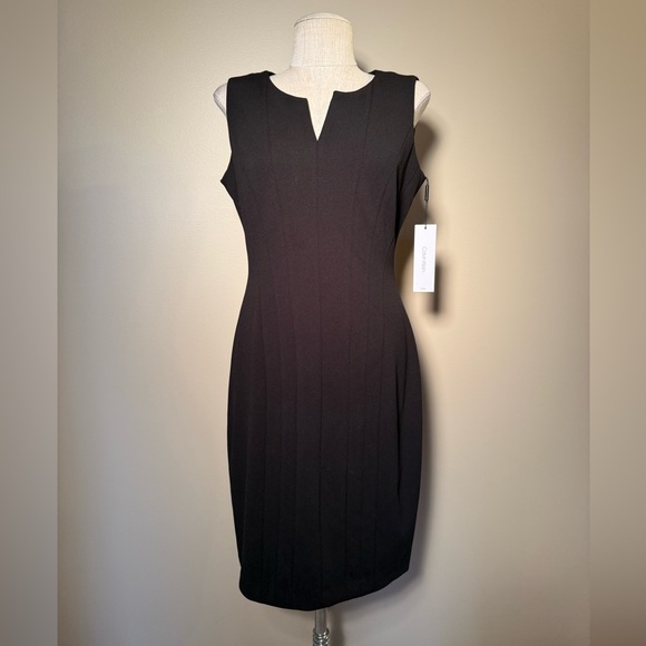 Calvin Klein Dresses & Skirts - Calvin Klein Alexi Black Midi Dress